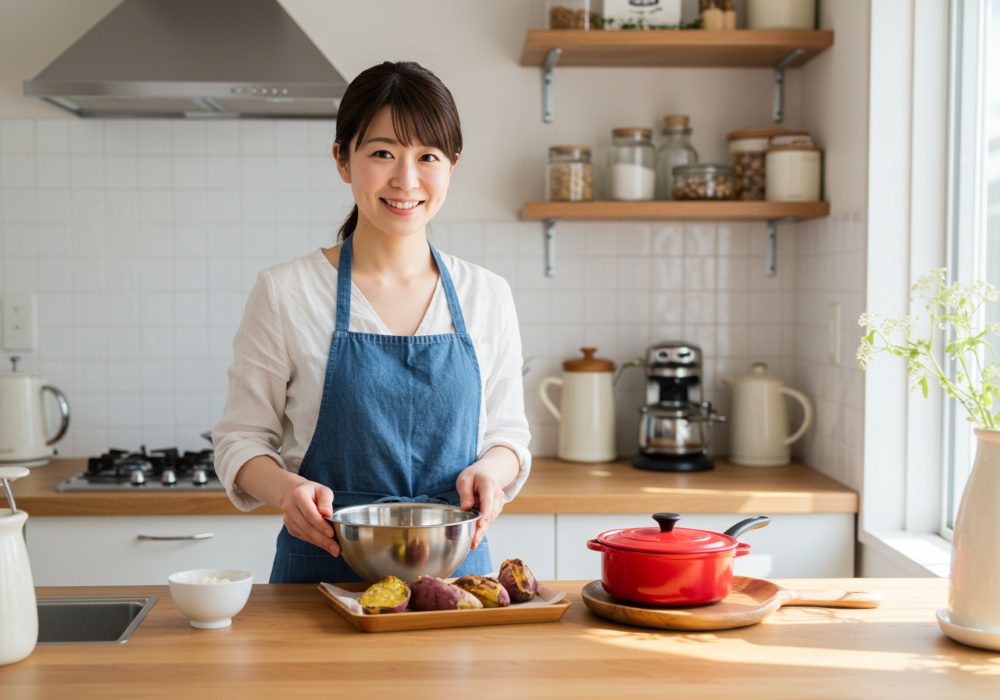 芋ブリュレの作り方